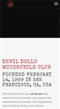 Mobile Screenshot of devildollsmc.com