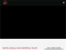 Tablet Screenshot of devildollsmc.com